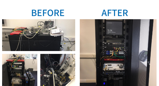 Our network cabling service is professional and timely. Talk to the team today.