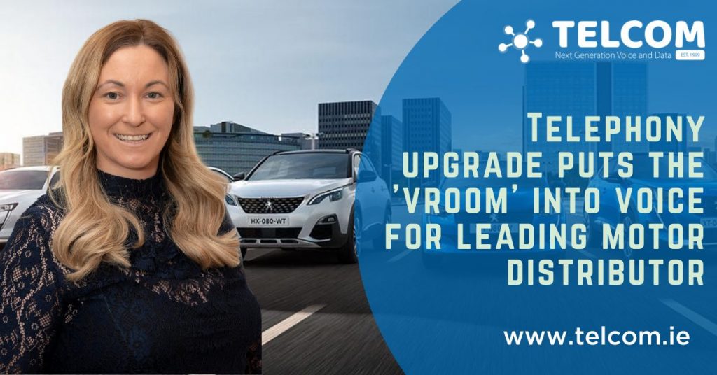 Telephony upgrade from Telcom puts the ‘vroom’ into voice for leading motor distributor Telephony upgrade from Telcom puts the ‘vroom’ into voice for leading motor distributor